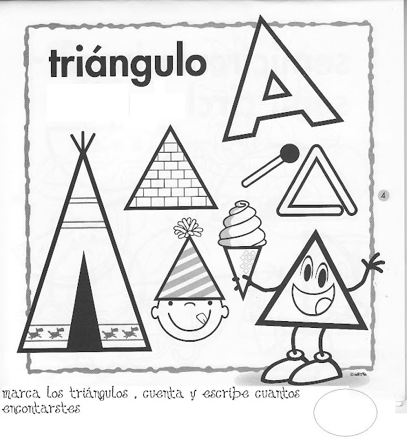 PINTAR Y APRENDER LAS FIGURAS GEOMETRICAS